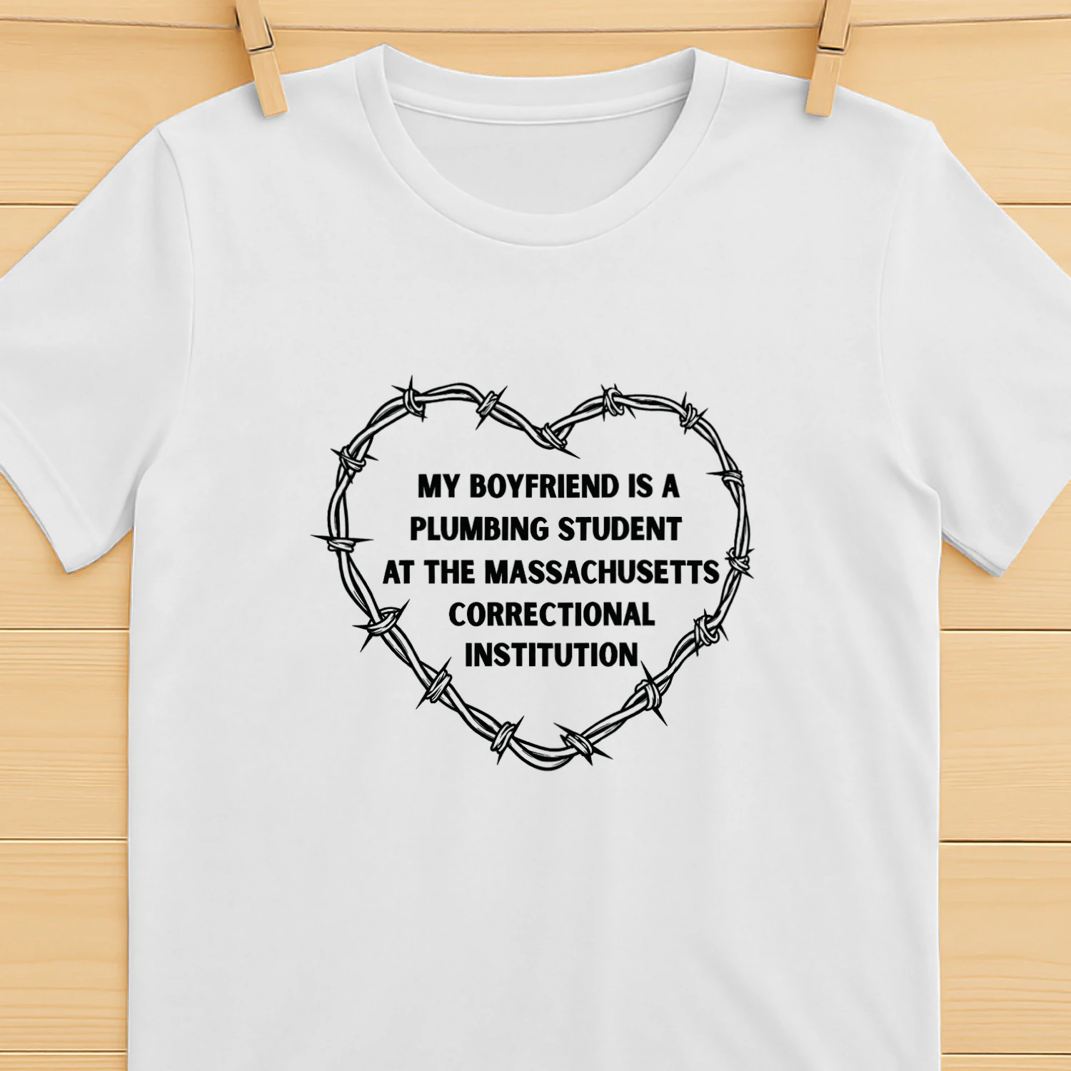 My Boyfriend Is A Plumbing Student At The Massachusetts Shirt