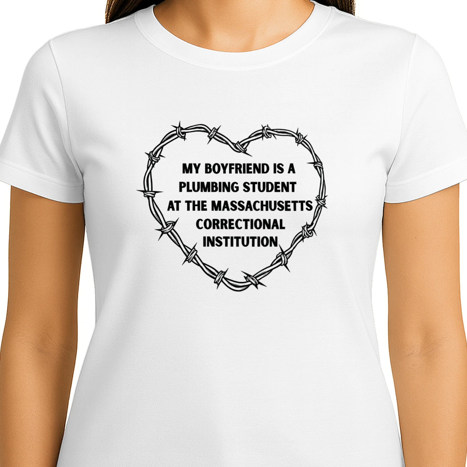 My Boyfriend Is A Plumbing Student At The Massachusetts Women Shirt