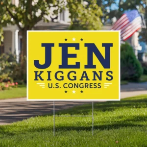 Kiggans for Congress U.S. Congress Yard Sign