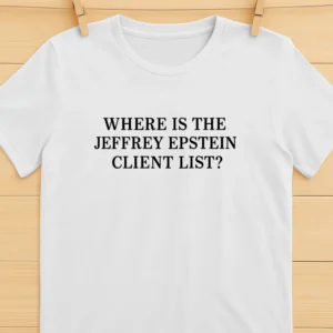 Where Is Jeffrey Epstein’s Client List Shirt