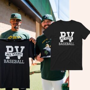 2026 Athletics PV All Stars Baseball Shirt