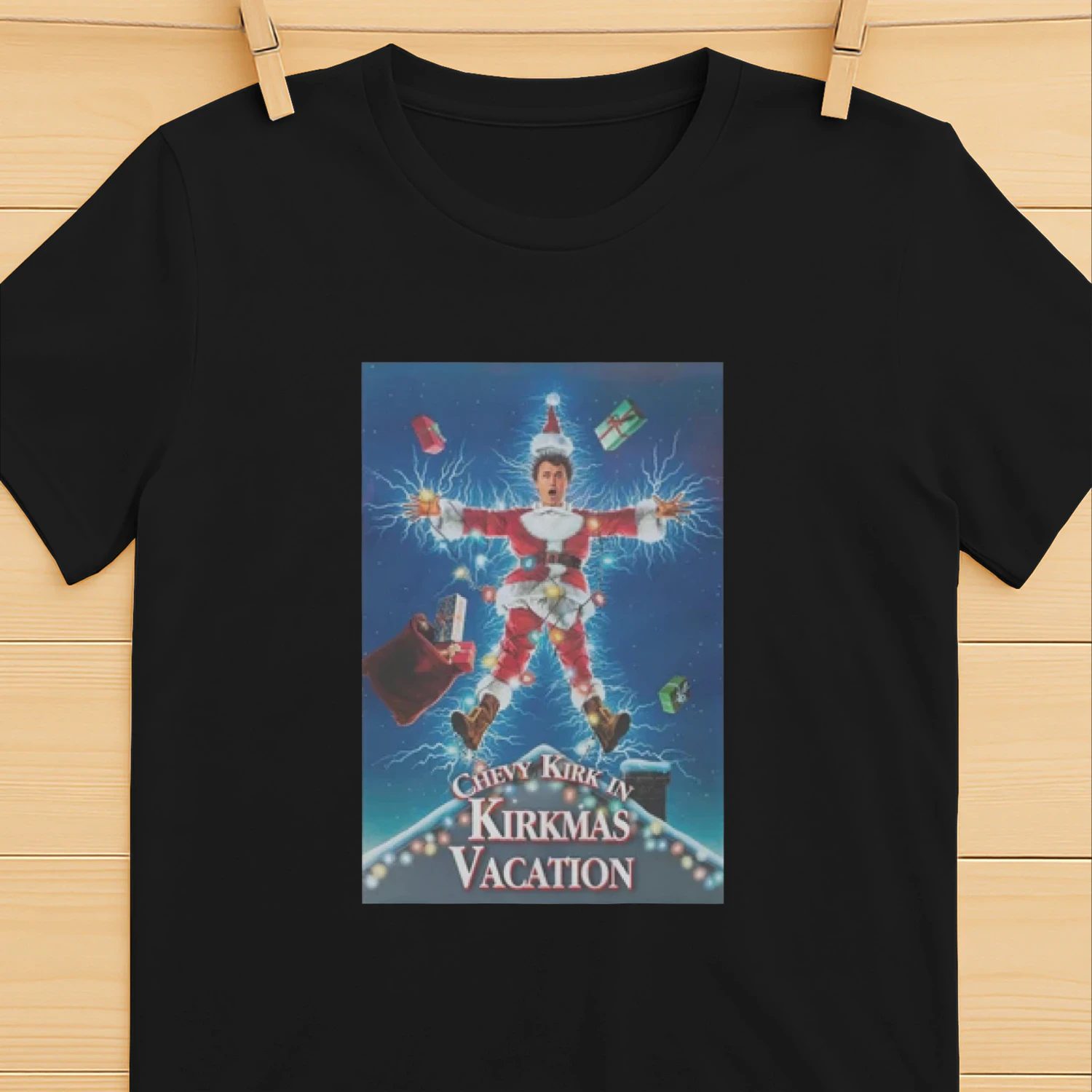 Chevy Kirk In Kirkmas Vacation Shirt