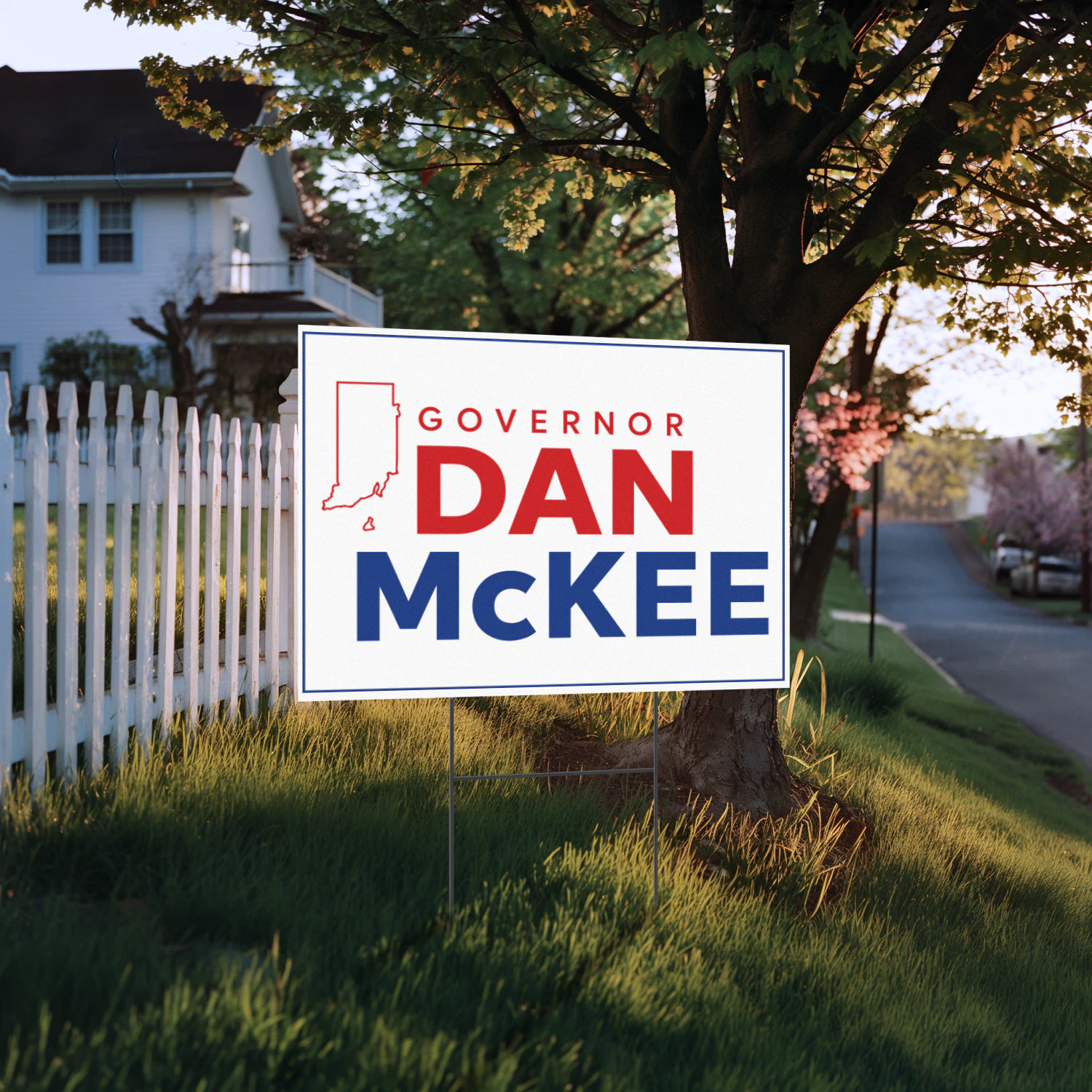 Dan McKee For Governor Yard Sign
