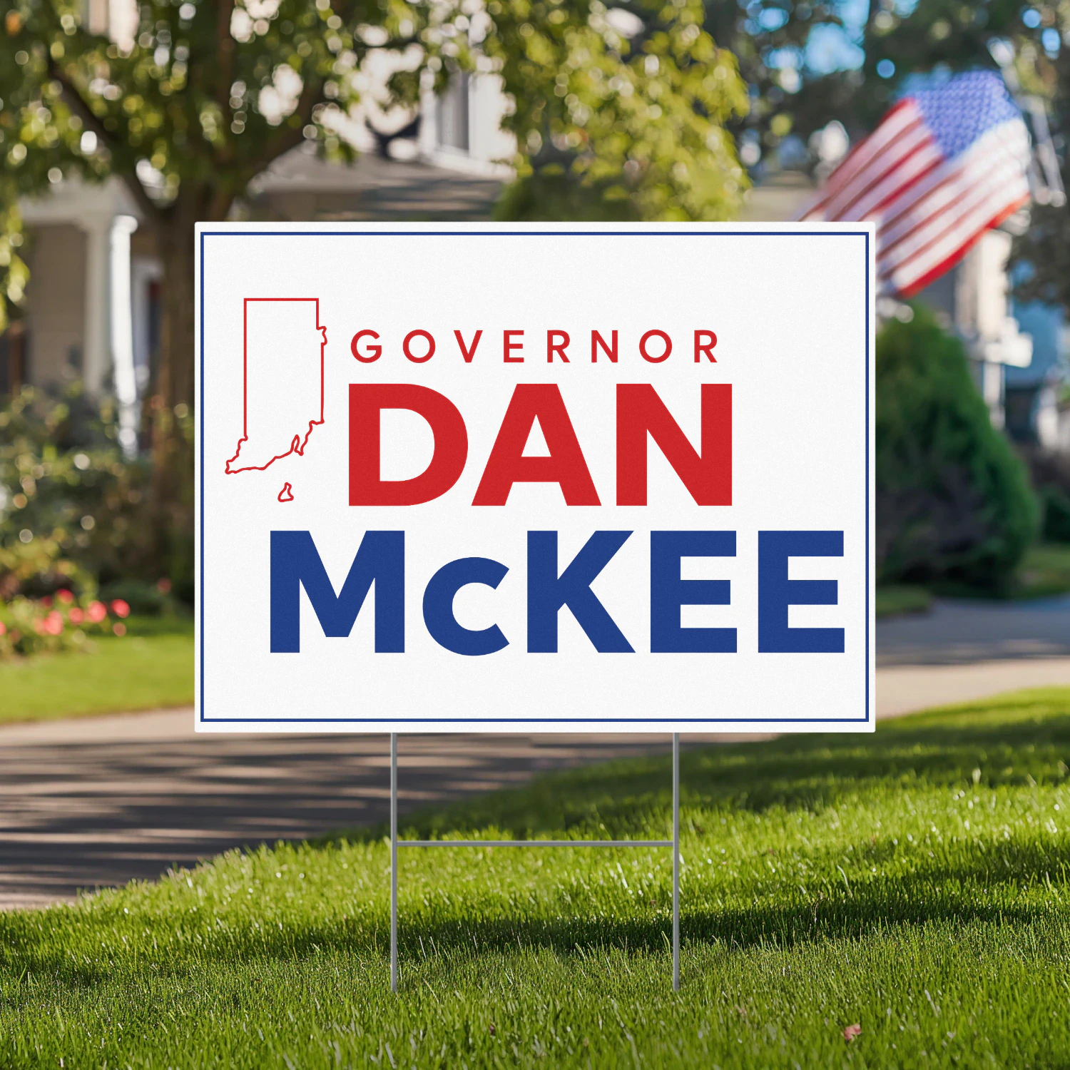 Dan McKee For Governor Yard Sign