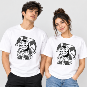 Drake Amazing Digital Circus Pomni Grid Symbols Shirt