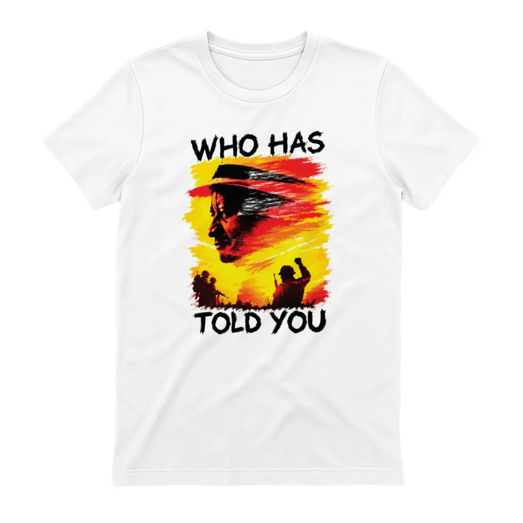 Edwin Sifuna Wears Raila Odinga’s Who Told You Shirt