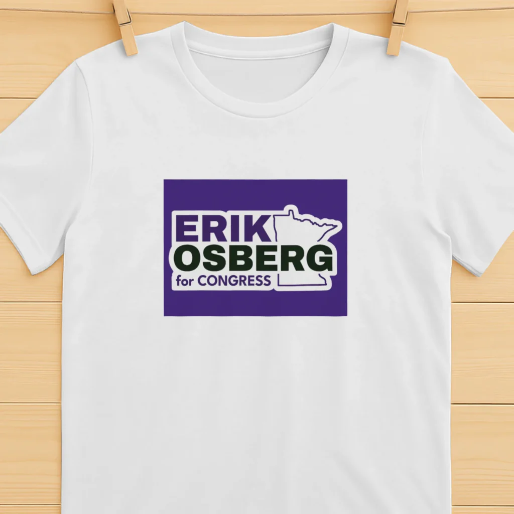 Erik Osberg for Congress shirt