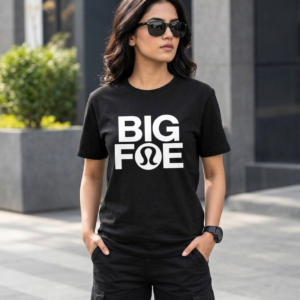 Frances Tiafoe Wearing Big For Shirt