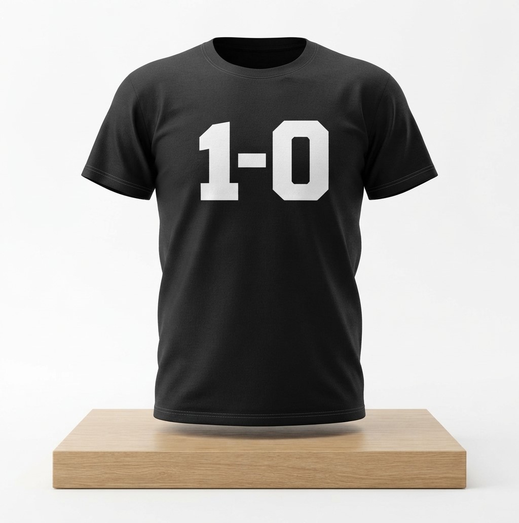 Giants Coach John Harbaugh Wearing 1-0 Shirt 3 Giants Coach John Harbaugh Wearing 1-0 Shirt
