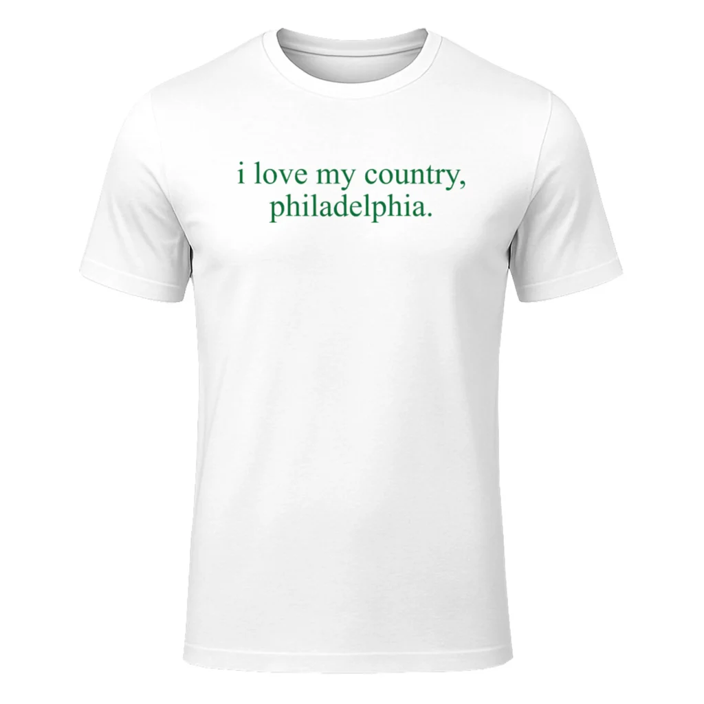 I Love My Country Philadelphia Go Birds Shirt