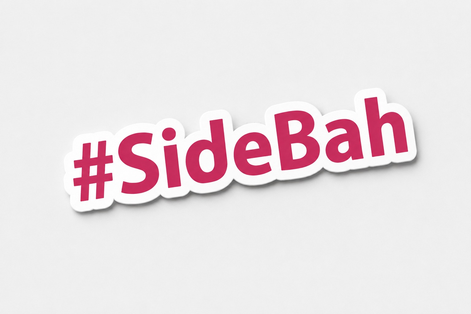 Lindsay Clancy SIDEBAH Sticker