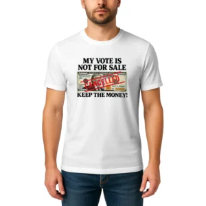 My Vote Is Not For Sale $5000 Keep The Money Shirt