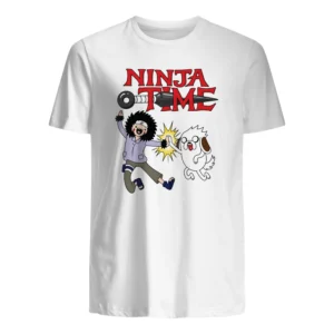 Ninja Time Kiba And Akamaru Parody Shirt