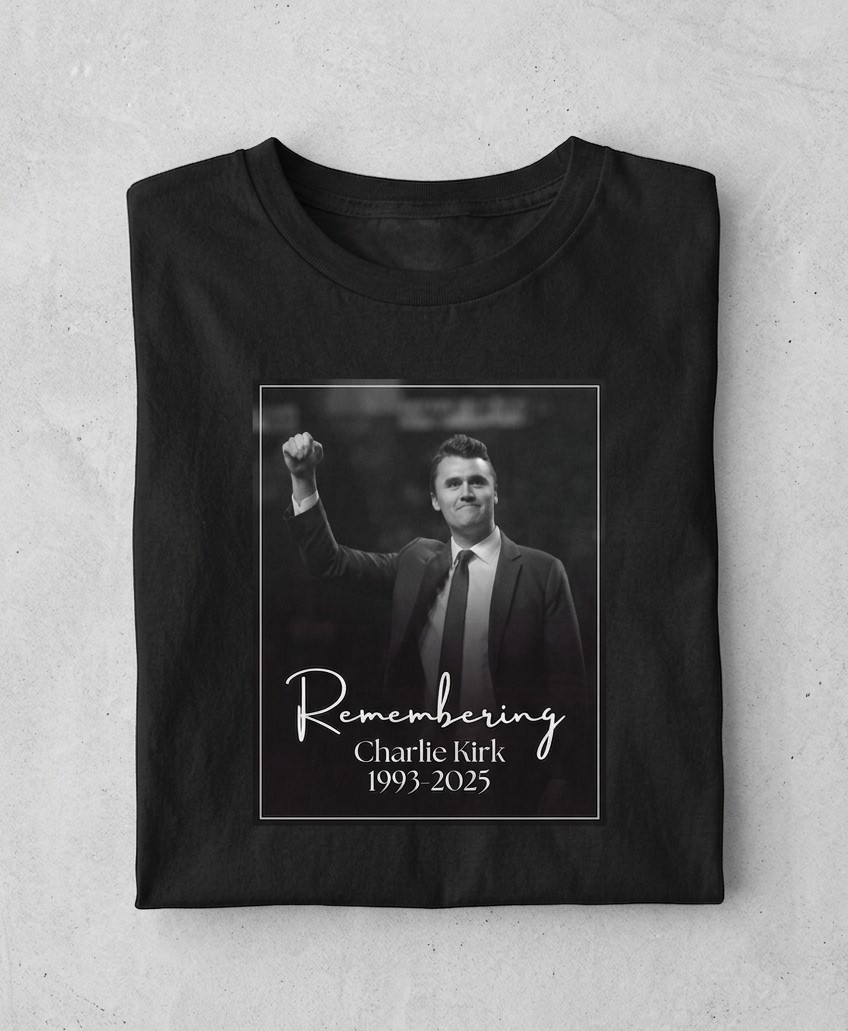 Remembering Charlie Kirk's Legacy One Year Passing Shirt 1 Remembering Charlie Kirk's Legacy One Year Passing Shirt