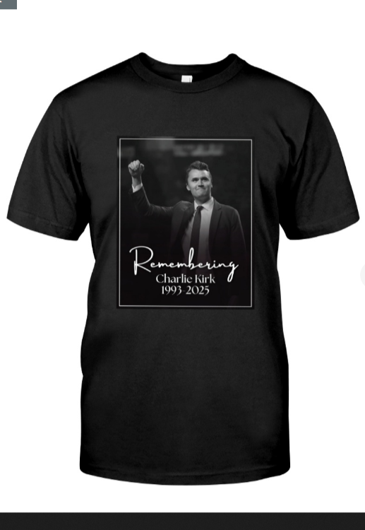 Remembering Charlie Kirk's Legacy One Year Passing Shirt 3 Remembering Charlie Kirk's Legacy One Year Passing Shirt