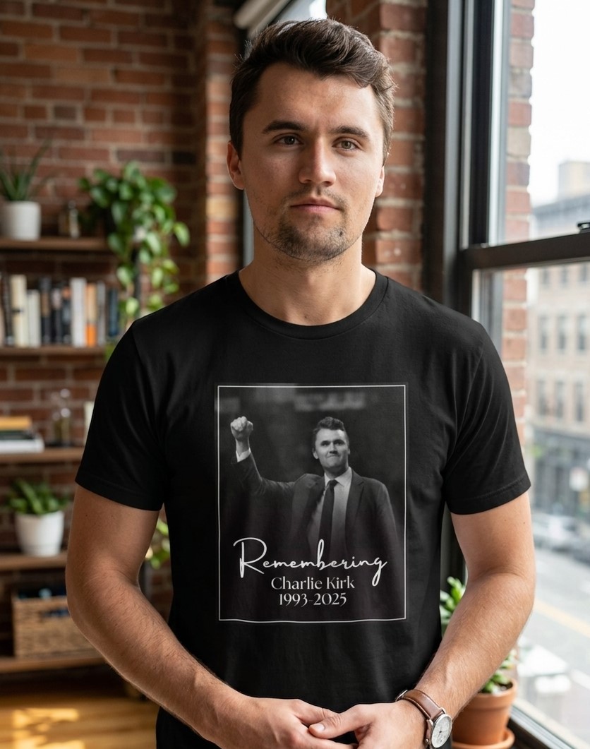 Remembering Charlie Kirk's Legacy One Year Passing Shirt 4 Remembering Charlie Kirk's Legacy One Year Passing Shirt