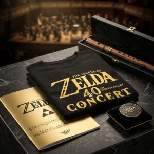 The Legend of Zelda 40th Anniversary Concert Shirt