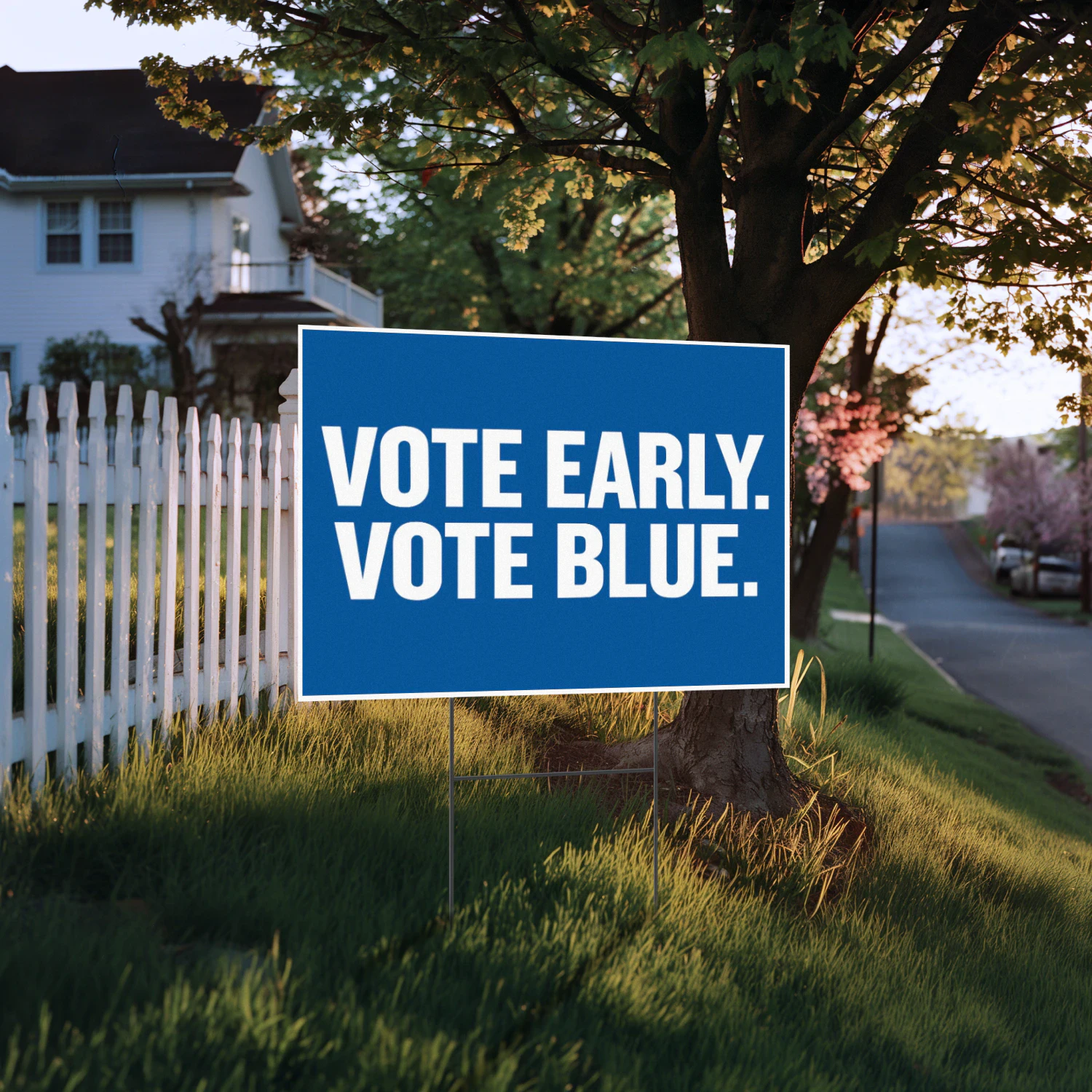 Vote Blue Yard Sign 2 Vote Blue Yard Sign