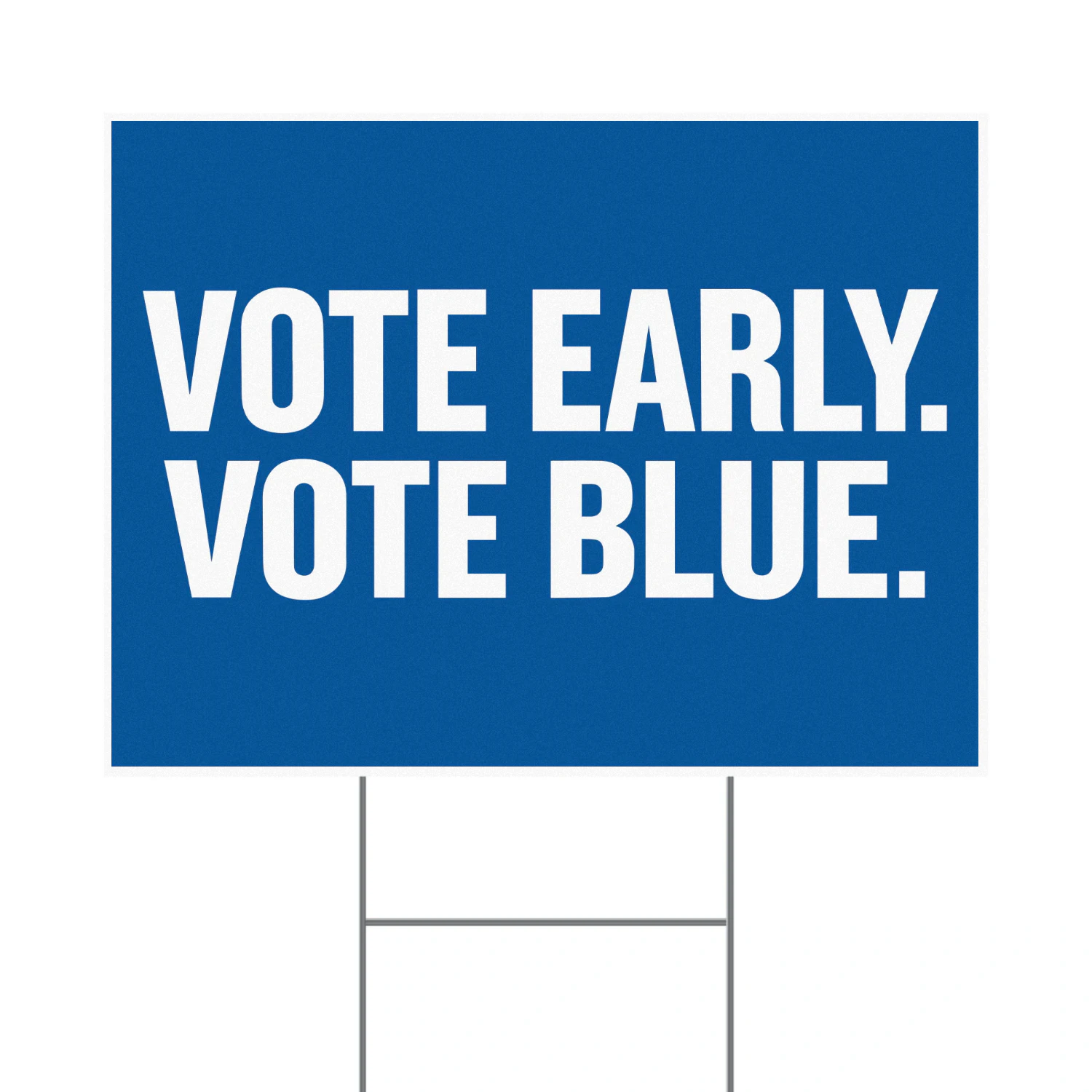 Vote Blue Yard Sign 3 Vote Blue Yard Sign