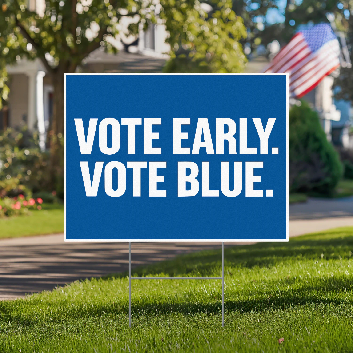 Vote Blue Yard Sign 1 Vote Blue Yard Sign