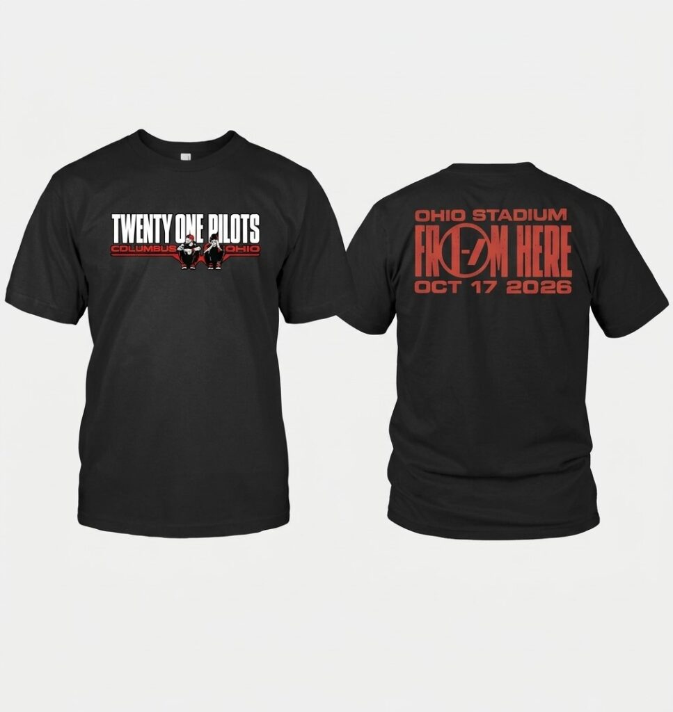 Columbus Hot Topic Twenty One Pilots OSU Stadium Shirt