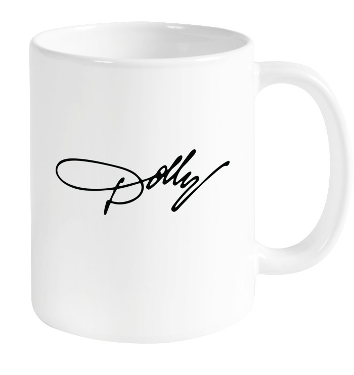 Dolly Parton Cup of Ambition Butterfly Handle Mug Black 3 Dolly Parton Cup of Ambition Butterfly Handle Mug Black