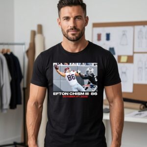 Efton Chism III 86 Moment Touchdown T Shirt