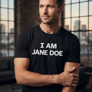 New I Am Jane Doe Feminist Statement Graphic Shirt