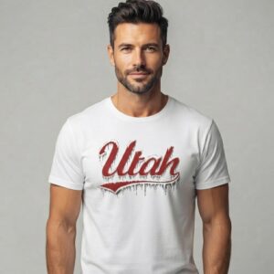 Utes Wearing Utah Ice Out Shirt