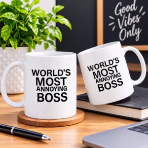 World's Most Annoying Boss Mug